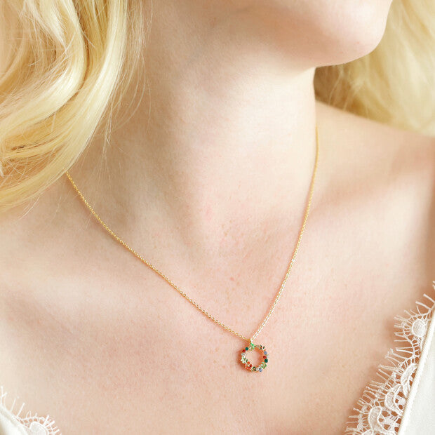 Crystal Wreath Necklace