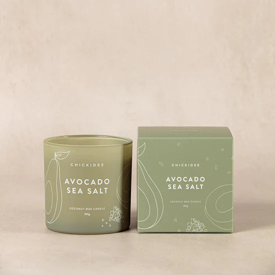 Avocado Sea Salt Scented Candle