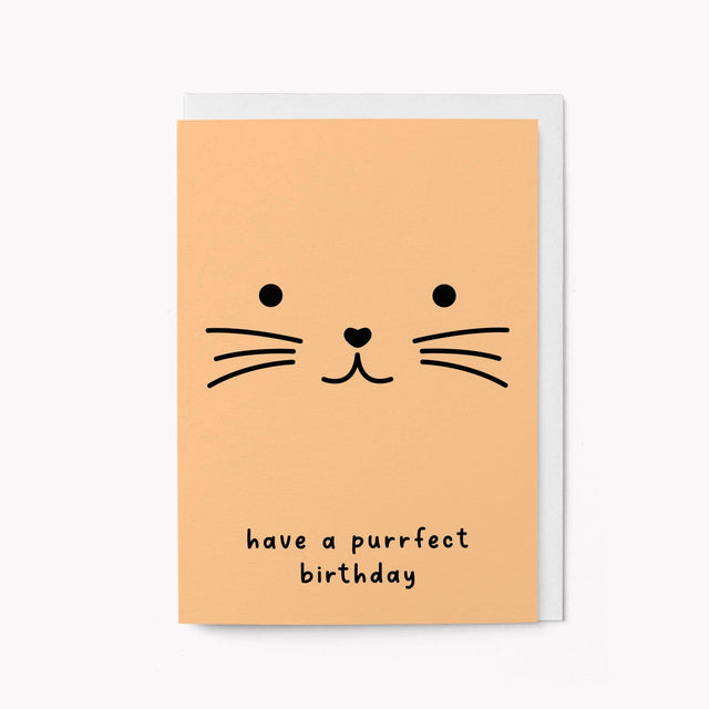 Purrfect Birthday Card