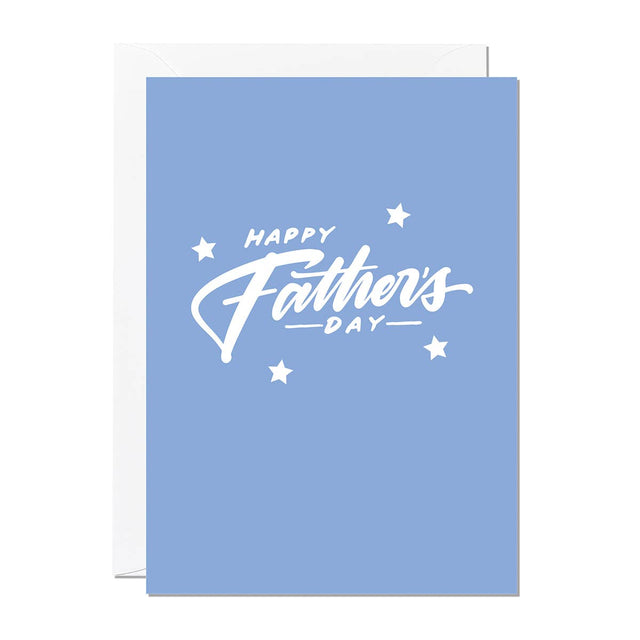 Blue Father’s Day Card