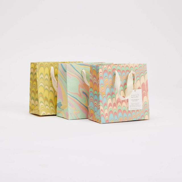 Small Bouquet Marbled Gift Bags