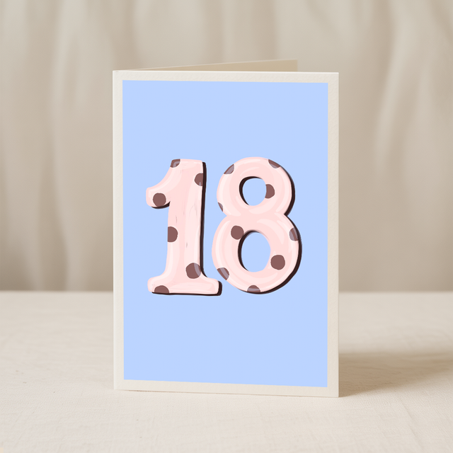 Age 18 Card