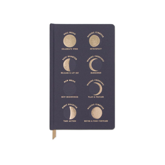 Bookcloth Hardover Moon Phases Journal