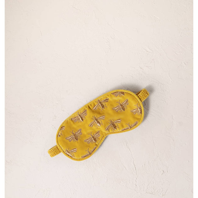 Honey Bee Eye Mask - Mustard