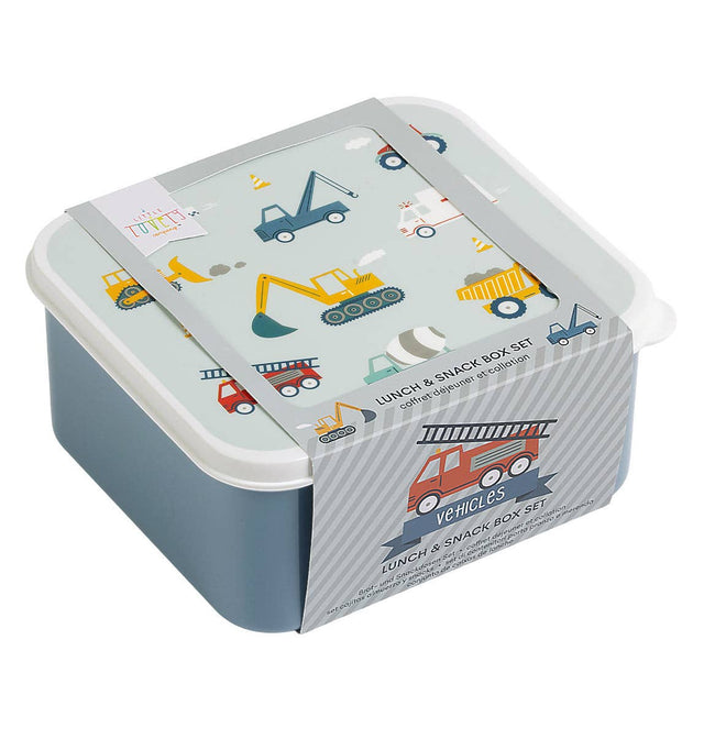 Vehicles Lunch Set