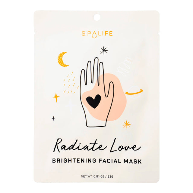 Radiate Love Brightening Korean Face Mask