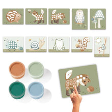 Load image into Gallery viewer, Forest Friends Finger Paint Kit