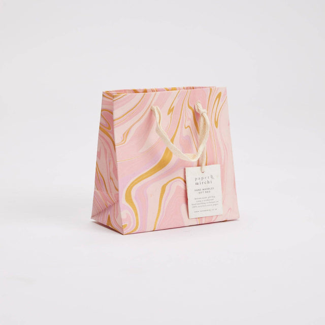 Small Free Spirit Marbled Gift Bags