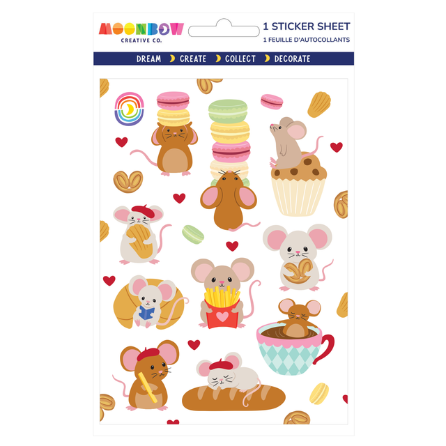 Oui Whisk & Whiskers Stickers