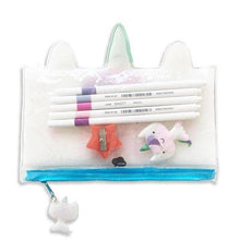 Load image into Gallery viewer, Squishy Unicorn Pencil Case