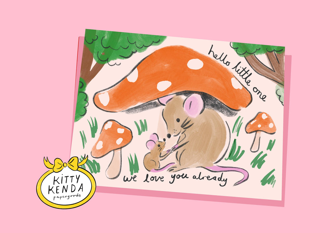 Baby Mouse Card