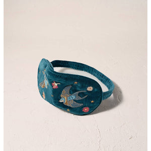 Swallows Eye Mask - Rich Blue