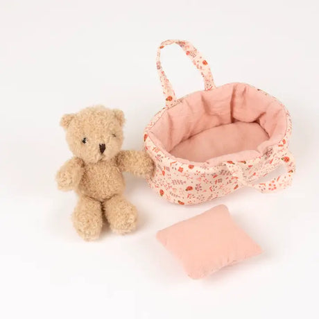 Mini Morris In A Carry Cot Giftbox