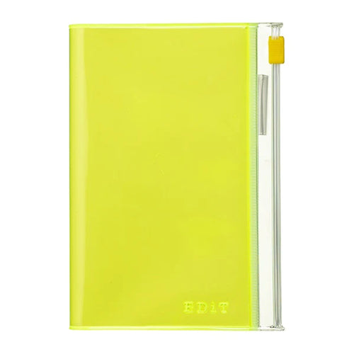 Mini Neon Yellow Notebook
