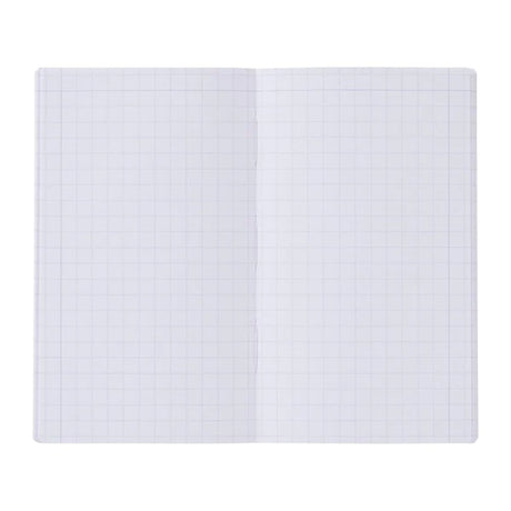 Lavender Mini Grid Notebook With PVC Cover