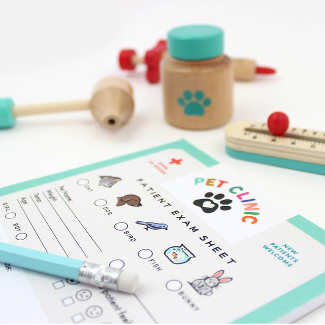 Pet Clinic Play Notepad
