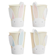 Load image into Gallery viewer, Pastel Easter Bunny Paper Cups