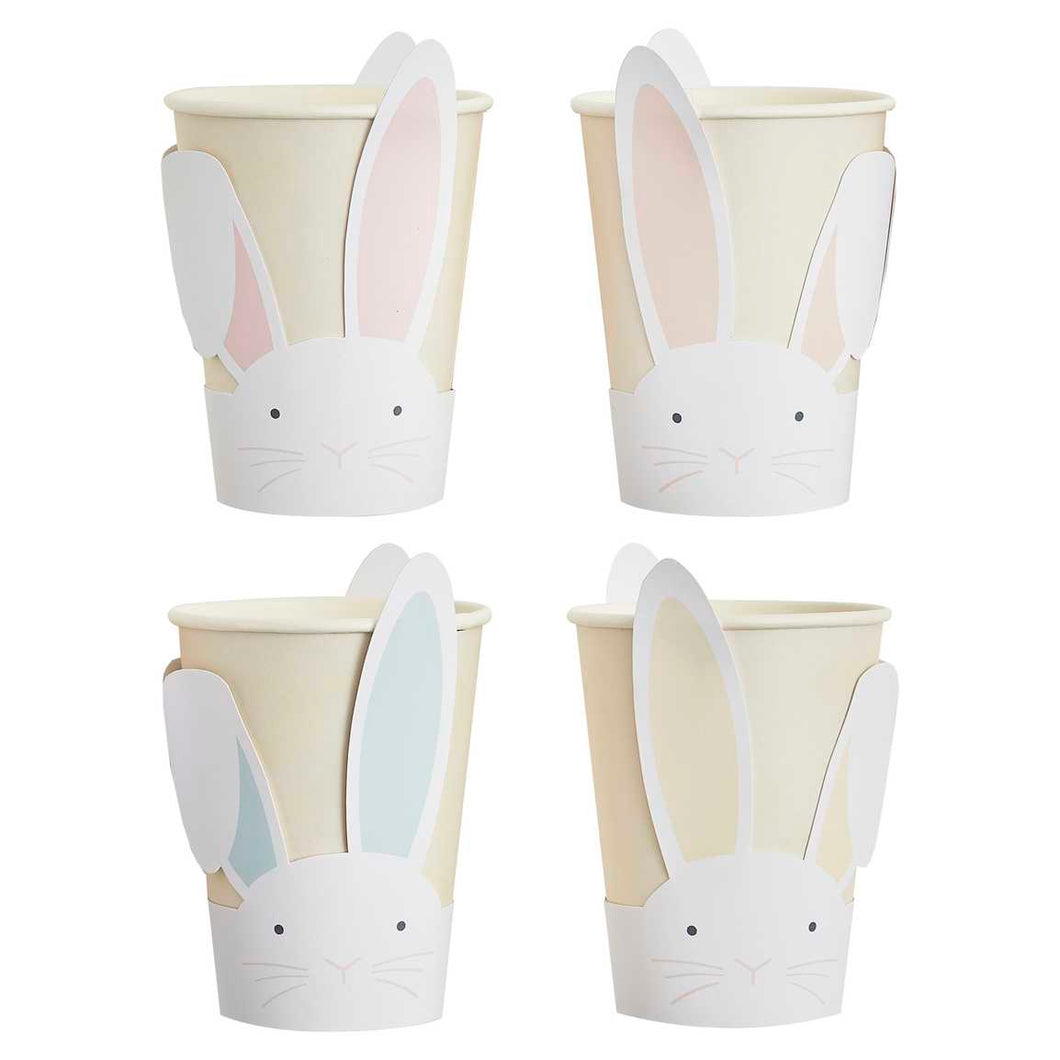 Pastel Easter Bunny Paper Cups