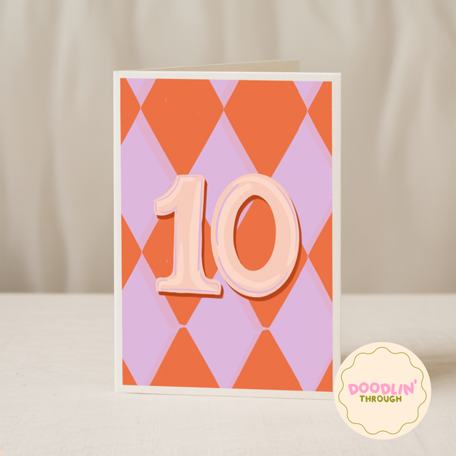 Age 10 Card