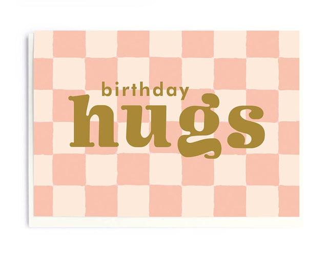 Hugs Birthday Card