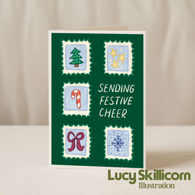 Sending Festive Cheer Card