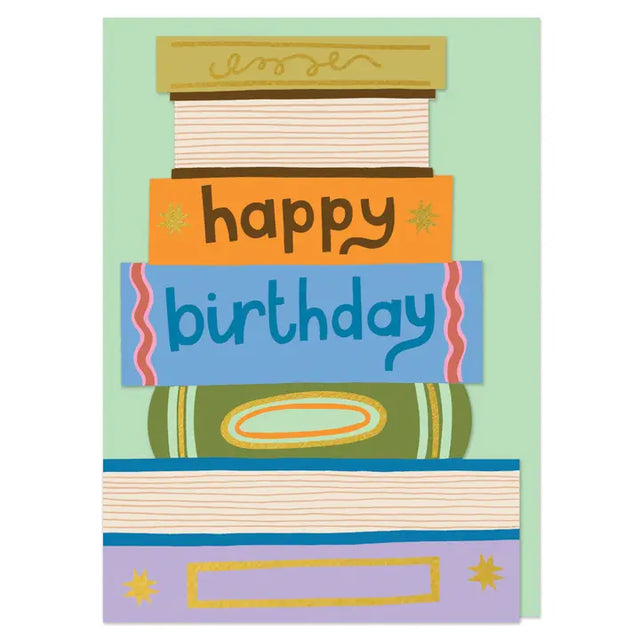 Birthday Books Card