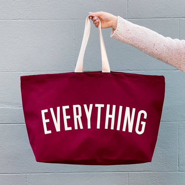Burgundy Everything Big Bag
