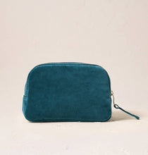 Load image into Gallery viewer, Wildflower Velvet Makeup Bag