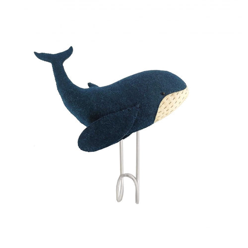 Whale Felt Wall Hook