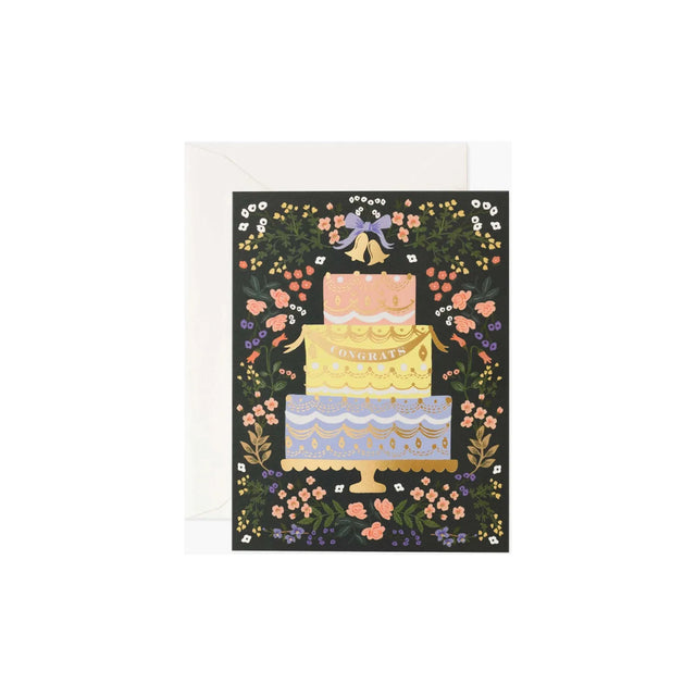 Woodland Wedding Congrats Card