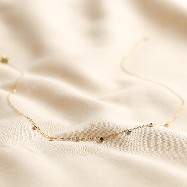 Rainbow Crystal Necklace