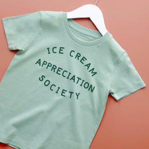 Matcha Mint Ice Cream Appreciation Society Kid's T-Shirt