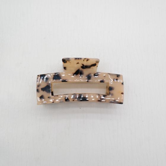 Large Cream Tortoiseshell Hair Claw Clip