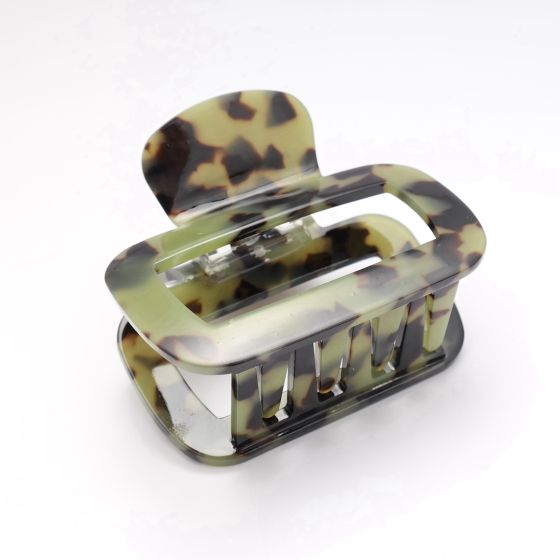 Green Hair Claw Clip