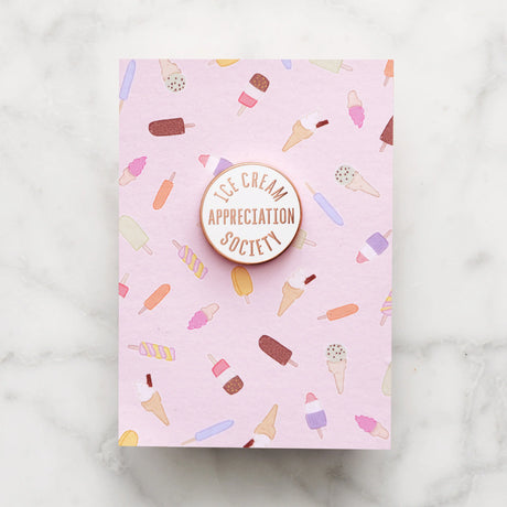 Ice Cream Appreciation Pin