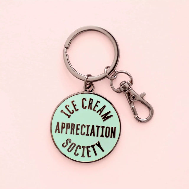 Ice Cream Appreciation Society Keyring