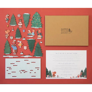Woodland Pop Out Advent Calendar