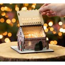 Load image into Gallery viewer, Christmas House Pop Out Advent Calendar