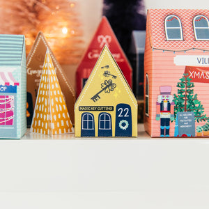 Christmas Village Advent Calender - DIY Crafty Project