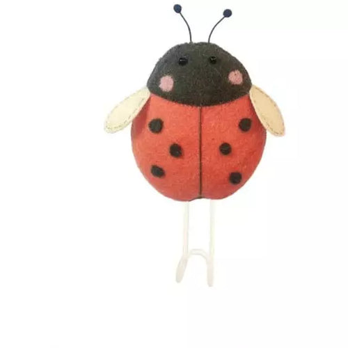 Lady Bird Felt Wall Hook