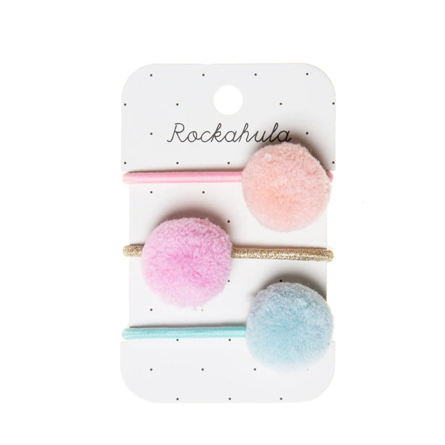 Large Pom Pom Hair Bands