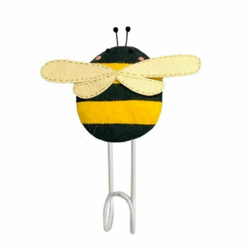 Bumble Bee Felt Wall Hook