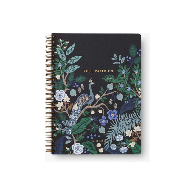 Peacock Spiral Notebook