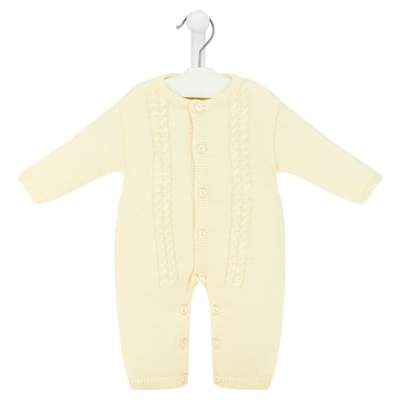 Lemon Cable Knit Onsie