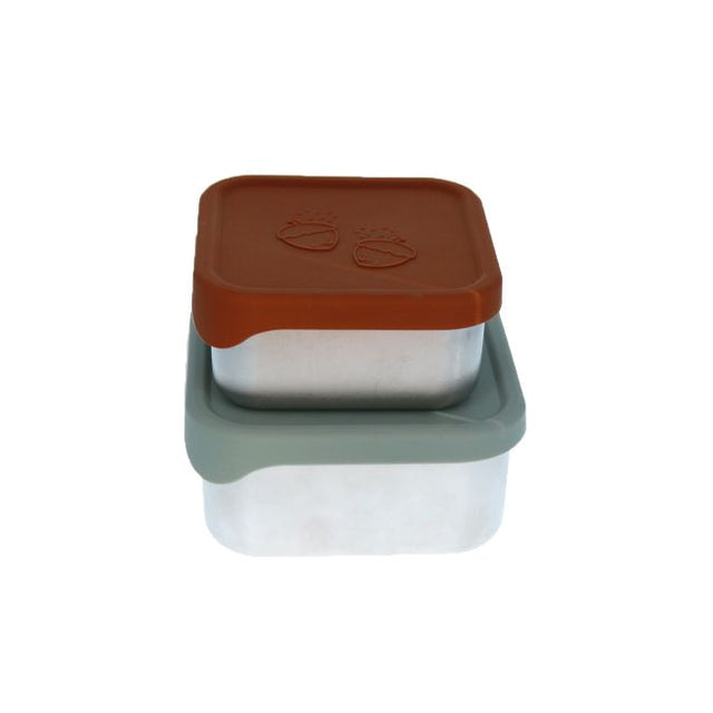 Acorn Set Of 2 Metal Tubs