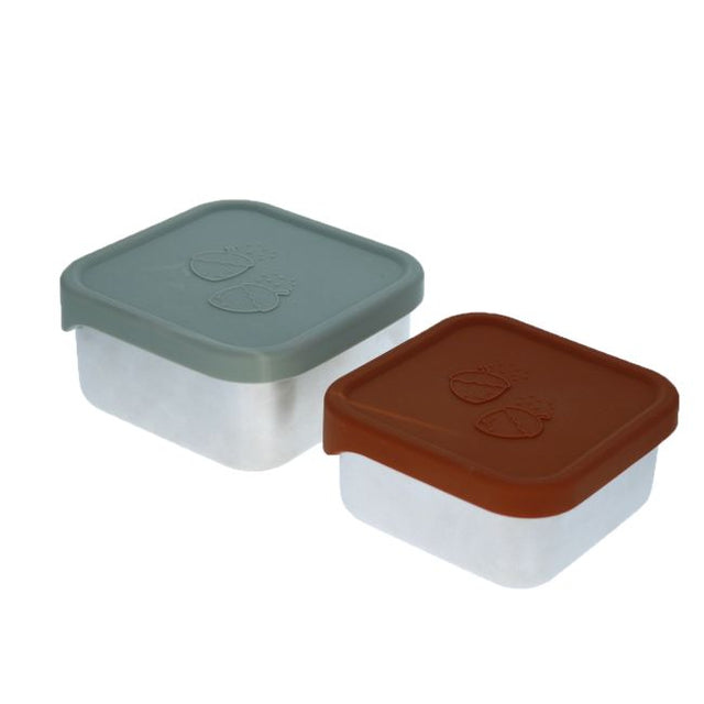 Acorn Set Of 2 Metal Tubs