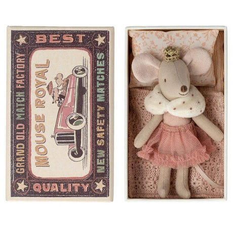 Little Sister Princess Mouse In Matchbox