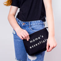 Mama's Essentials Black Pouch