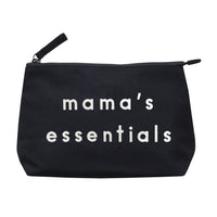 Mama's Essentials Black Pouch