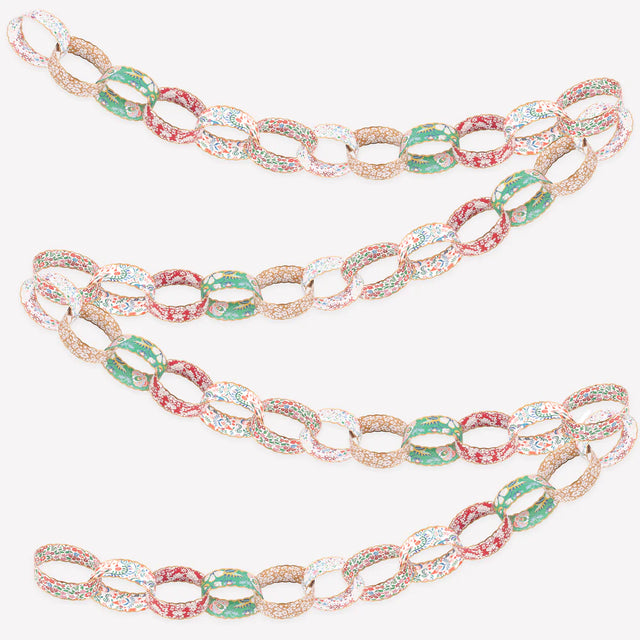 Meri Meri x Liberty Christmas Paper Chains